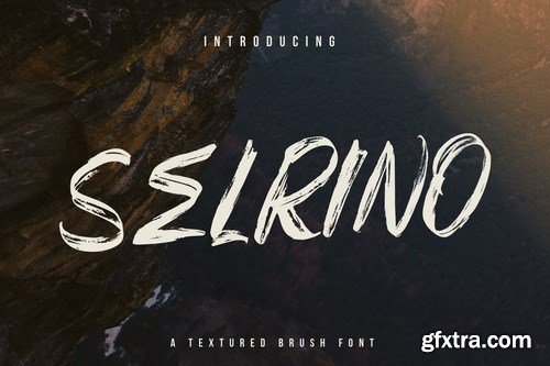 Selrino Brush Font