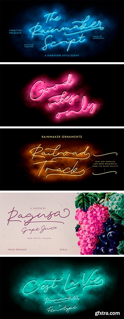 Rainmaker Script Font