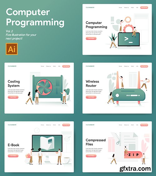 Computer Programming Illustration Vol 2