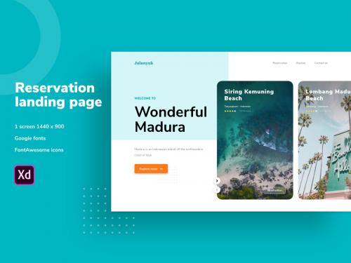 Reservation landing page v1 - reservation-landing-page