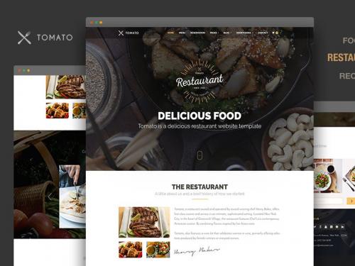 Restaurant Website Template - Tomato - restaurant-website-template-tomato