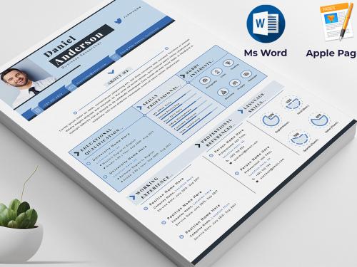 Resume Cv Apple Pages & Ms Word - resume-cv-apple-pages-ms-word-c37f568d-9ffd-4a65-9dd9-9e0d7c04134f