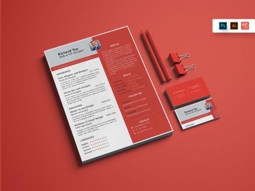 Resume CV Template-10 - resume-cv-template-10