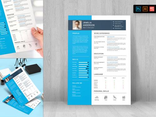 Resume CV Template-22 - resume-cv-template-22