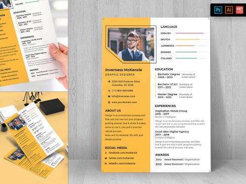 Resume CV Template-27 - resume-cv-template-27