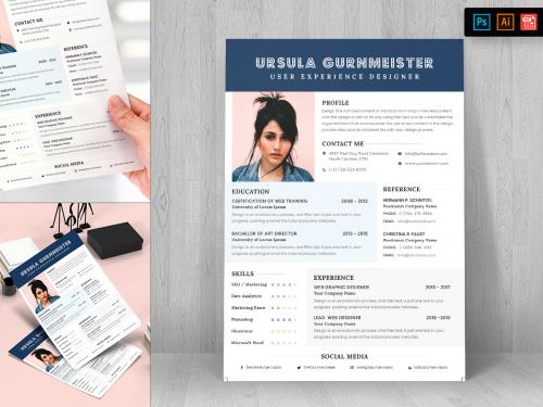 Resume CV Template-32 - resume-cv-template-32