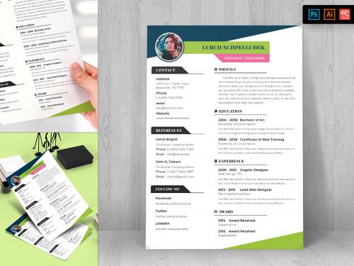 Resume CV Template-38 - resume-cv-template-38