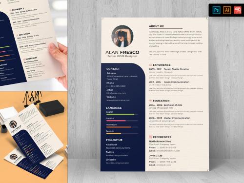 Resume CV Template-43 - resume-cv-template-43