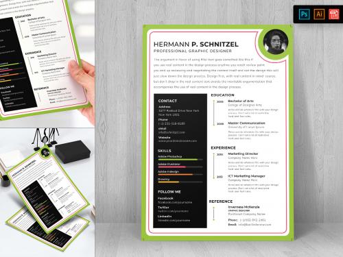 Resume CV Template-44 - resume-cv-template-44