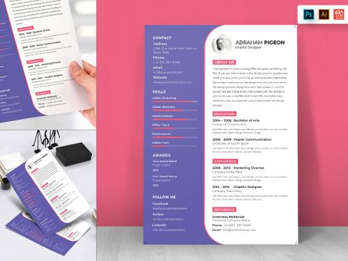 Resume CV Template-46 - resume-cv-template-46