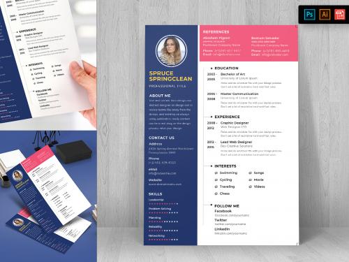 Resume CV Template-53 - resume-cv-template-53