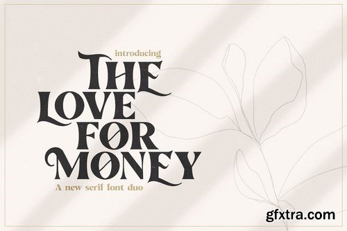 CM - The Love For Money Font Duo 4508151