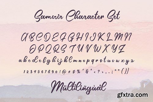 CM - Samosir  Handwritten Font 4510592