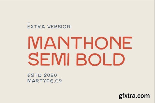 Manthone Semi Bold