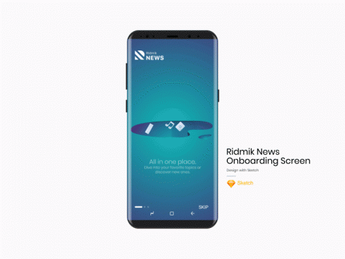 Ridmik News Onboarding screen - ridmik-news-onboarding-screen
