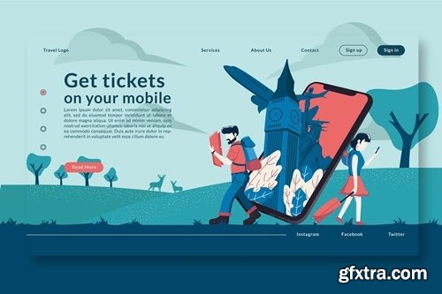 Get tickets on your mobile - Landing Page GR