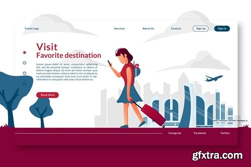 Visit Favorite Destination - Landing Page GR