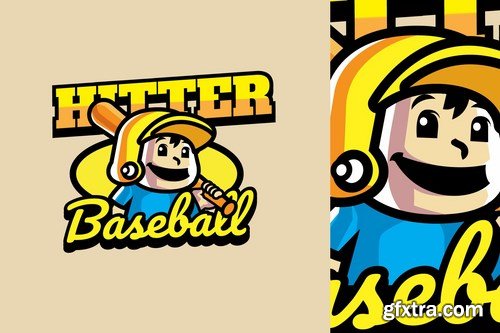 Baseball - Mascot Logo