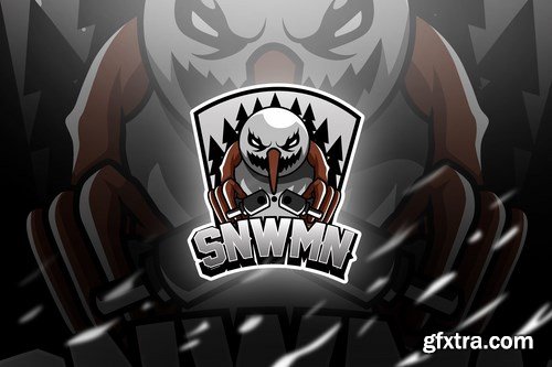 snwmn - Mascot & Esport Logo