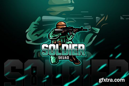 Soldier - Mascot & Esport Logo