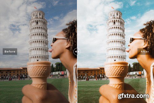 Pisa Mobile & Desktop Lightroom Presets