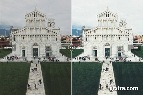 Pisa Mobile & Desktop Lightroom Presets