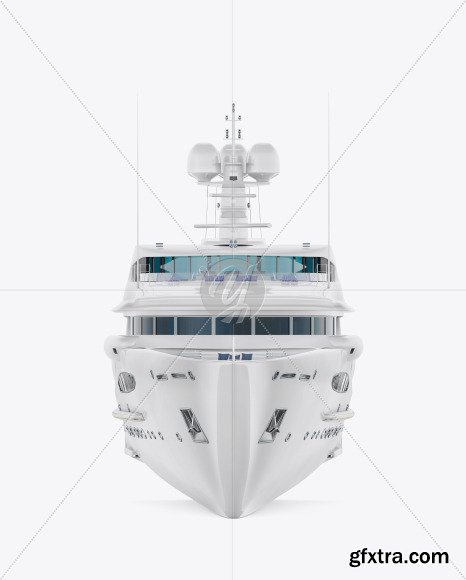 Yacht Mockup - Front View 54684