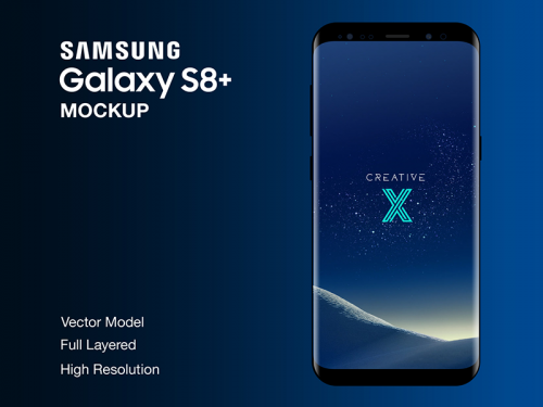 Samsung Galaxy S8+ Mockup PSD - samsung-galaxy-s8-mockup-psd