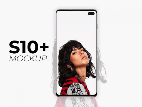 Samsung S10+ Mockup - samsung-s10-mockup