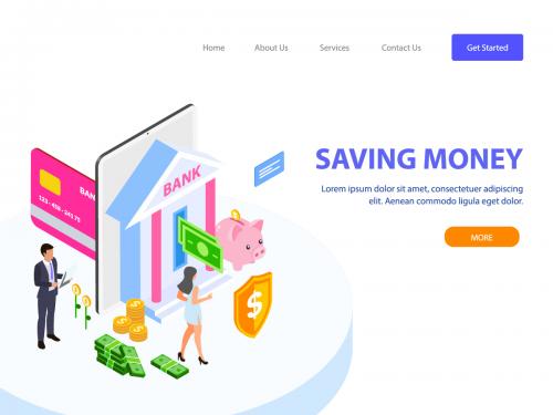 Saving Money by Finance Isometric - FV - saving-money-by-finance-isometric-fv-a7b5e339-e166-4eed-97b9-9a718a472b25