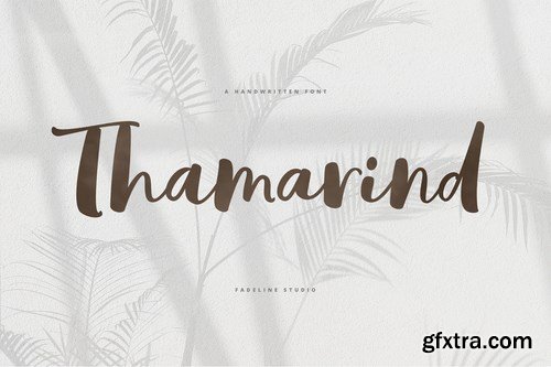 Thamarind Handwritten Font