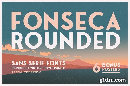 CM - Fonseca Rounded +BONUS RETRO POSTERS 3781809