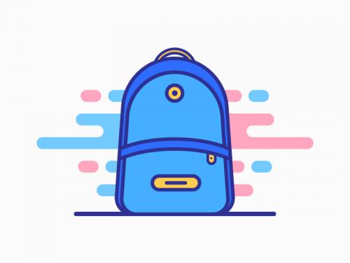 School Bag Icon 9 - school-bag-icon-9