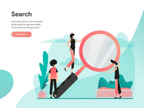 Search Illustration Concept - search-illustration-concept