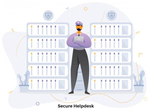 Secure Helpdesk Illustrations CRM - secure-helpdesk-illustrations-crm