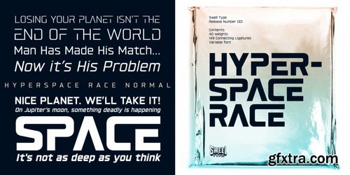 Hyperspace Race Font Family