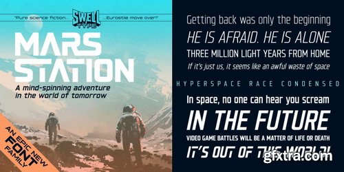 Hyperspace Race Font Family