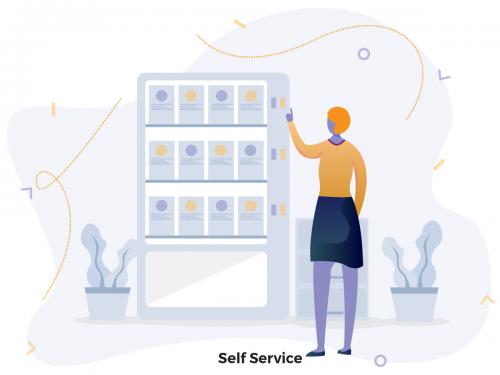 Self Service Illustrations CRM - self-service-illustrations-crm