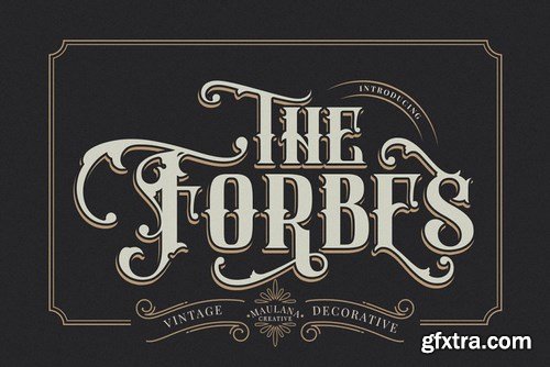 CM - FORBES - Modern Vintage Font 4514350