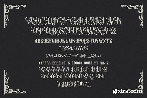 CM - FORBES - Modern Vintage Font 4514350