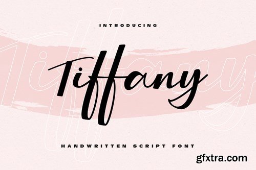 Tiffany - Handwritten Script Font