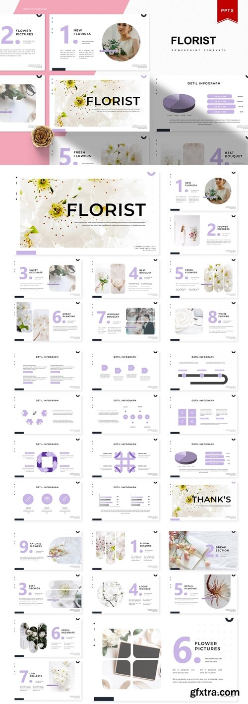 Florist | Powerpoint Template