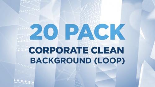 Videohive - 20 PACK Corporate Clean Background (Loop)