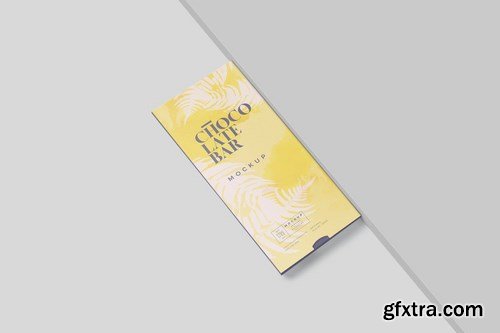 Chocolate Bar Box Mockups