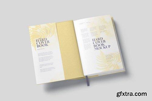 Small Hardcover Book With Dust Jacket Mockups