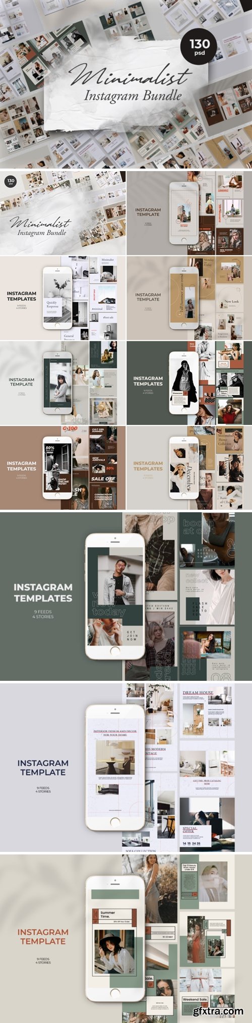 130 Minimalist Instagram Bundle 2645083