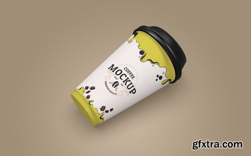 Paper Coffee Cup Mockup 1.0