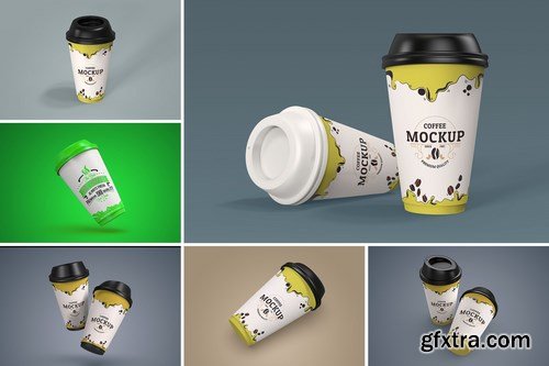 Paper Coffee Cup Mockup 1.0