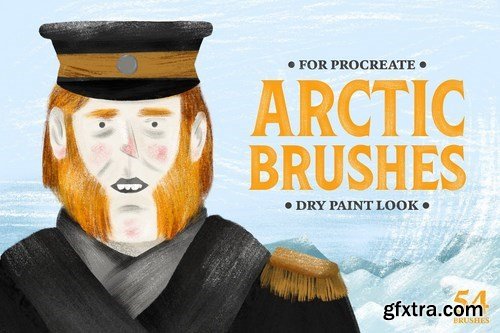 CM - Arctic Dry Brushes for Procreate 4286336