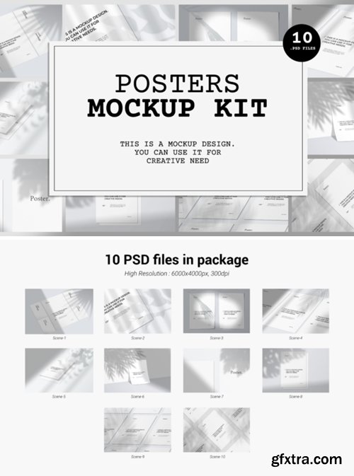 Poster MockUps Kit 2654354